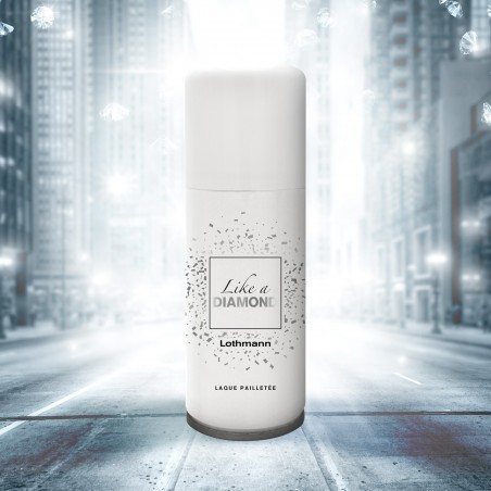 Lothmann- Laque pailletée Argent Like a Diamond - 100ml
