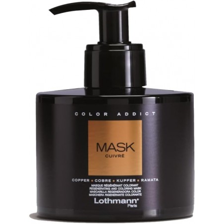 Lothmann - Mask Color Addict Regénérant Colorant Cuivré - 250ml