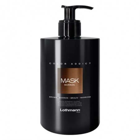 Lothmann - Mask Color Addict Regénérant Colorant Marron - 450ml