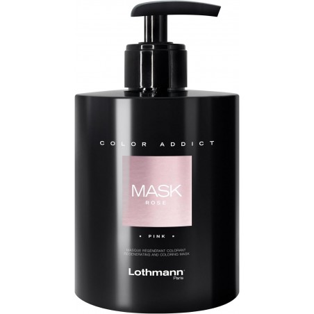 Lothmann - Mask Color Addict Regénérant Colorant Rose - 300ml