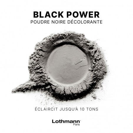 Lothmann- POUDRE BLACK POWER - 500G
