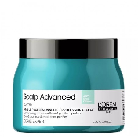 Argile Purifiante 2 en 1 Scalp Advanced - 500ml