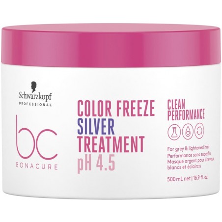 Masque Argent BC Clean Color Freeze Treatment pH 4.5 - 500ml -H0302