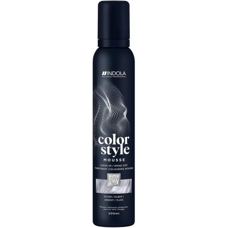 Mousse Colorante Temporaire Color Style Argent - 200ml